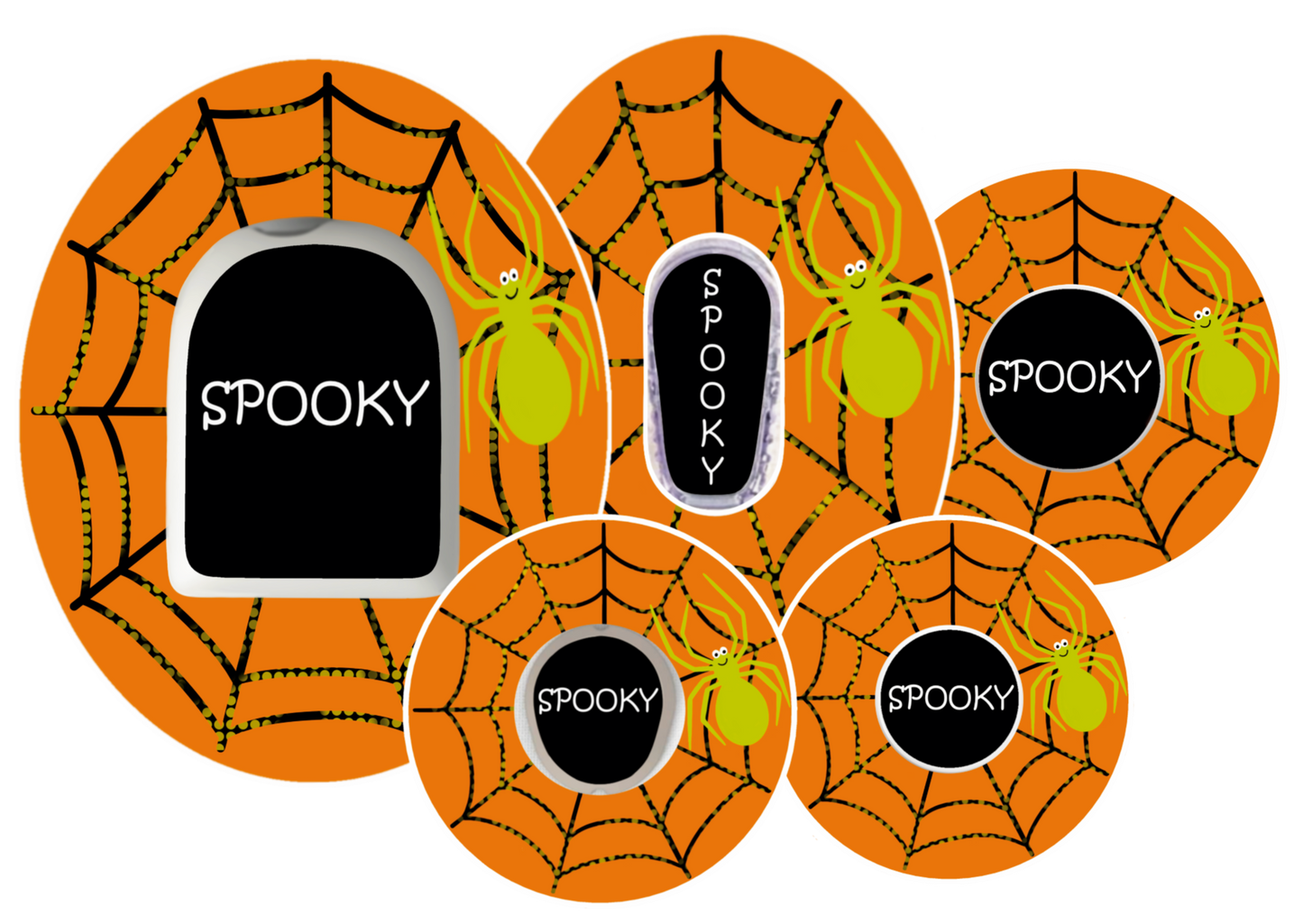 Spooky Spider Patches