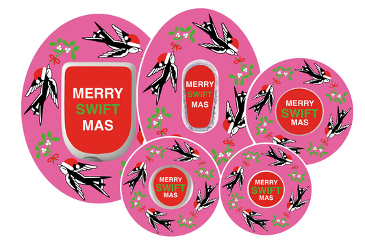 Swiftmas Pink Patches