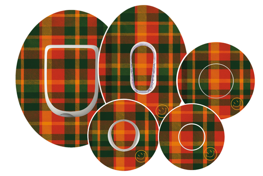 Tartan Amber Patches