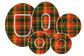 Tartan Amber Patches