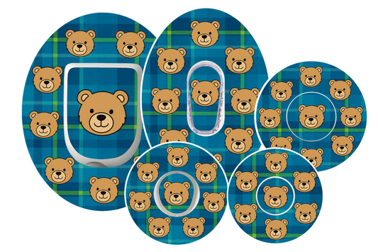 Tartan Bears Patches