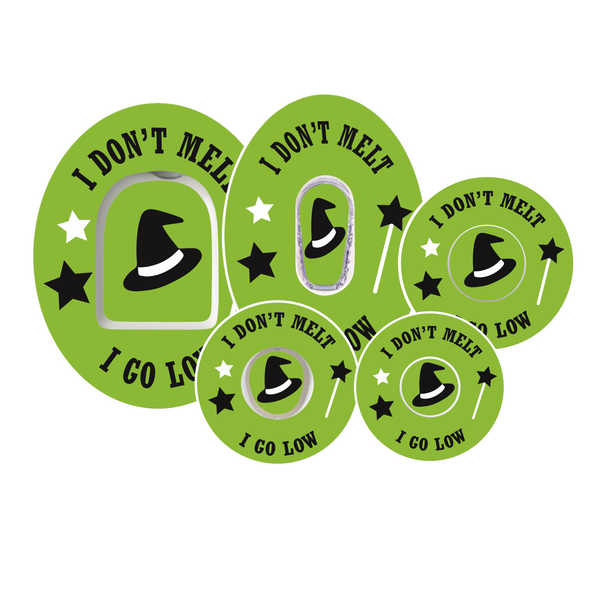 Wicked I don’r Melt, I go low overlay patches for CGM’s, insulin pumps | Diabetes | SmileSensors 