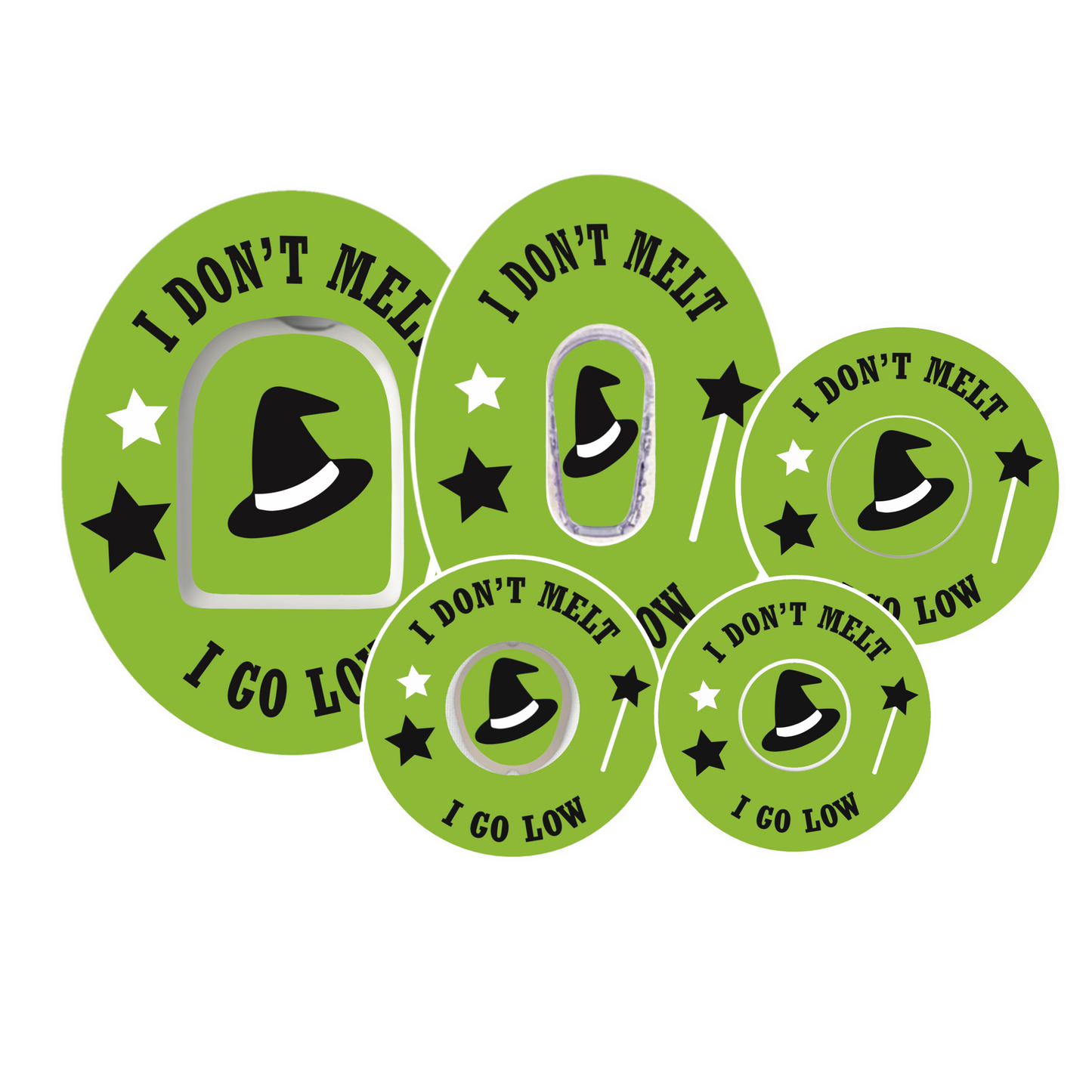 Wicked I don’r Melt, I go low overlay patches for CGM’s, insulin pumps | Diabetes | SmileSensors 