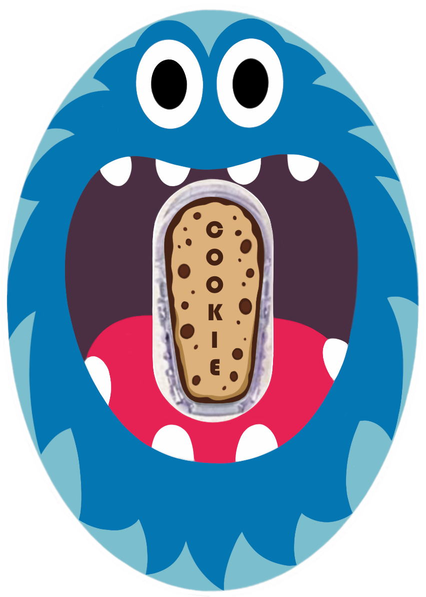 Cookie Monster Stickers