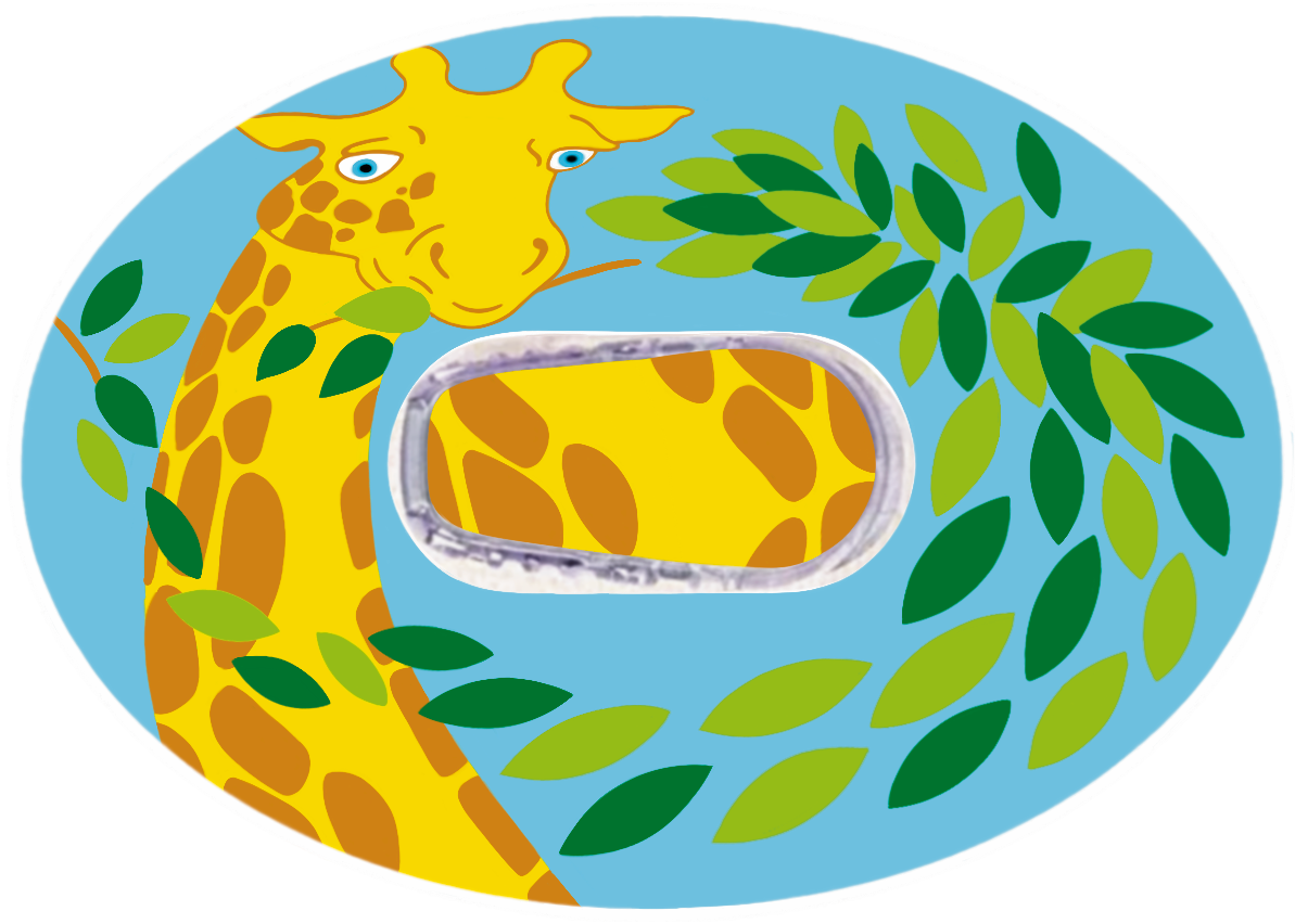 Gerry Giraffe Stickers