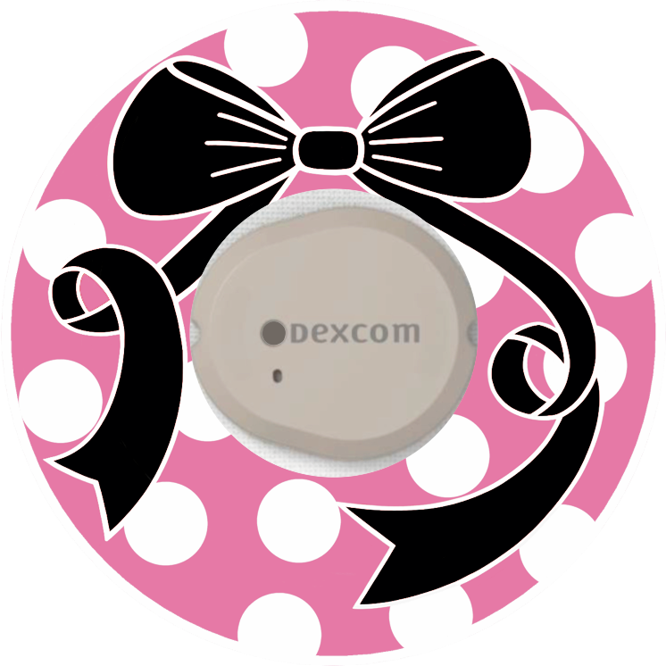 Pink Bow Stickers