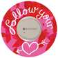 Follow your heart Stickers