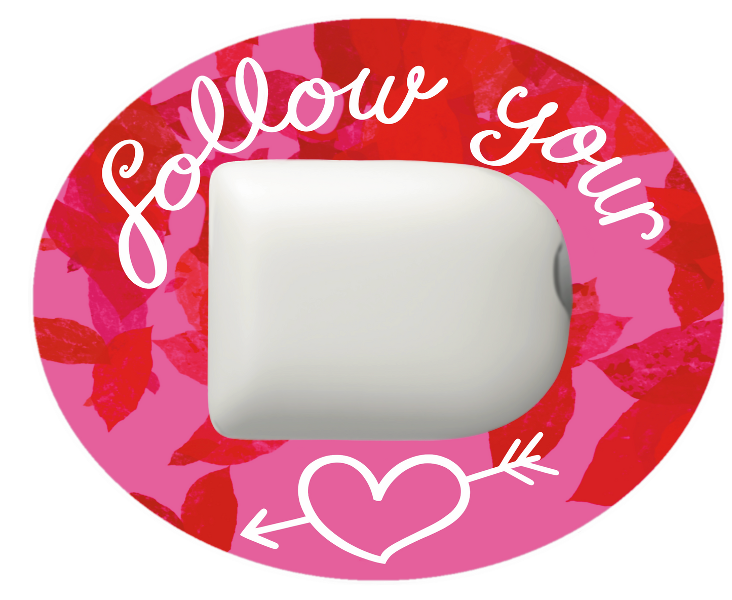 Follow your heart Stickers