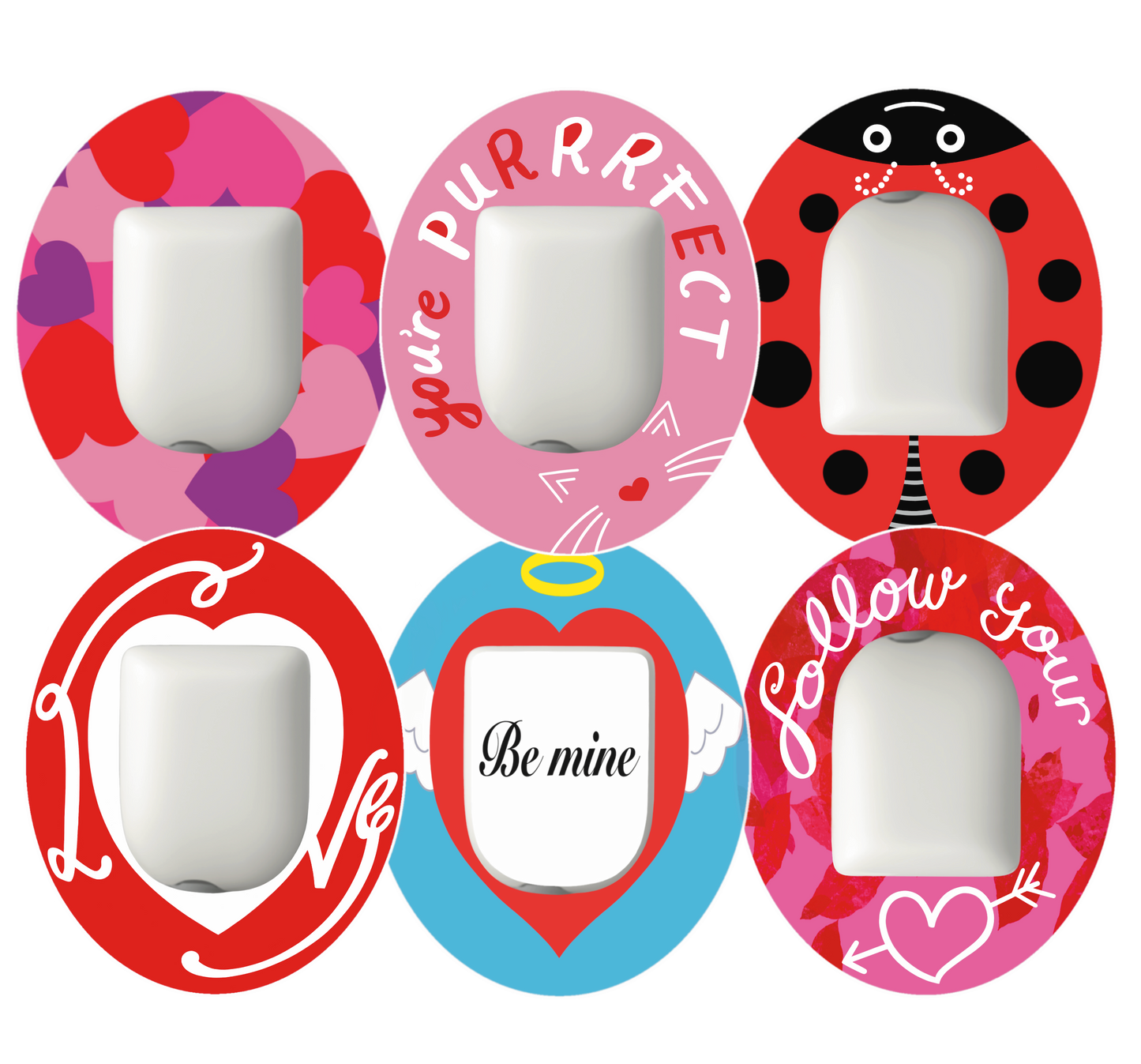 Omnipod Vertical Valentines Bundle