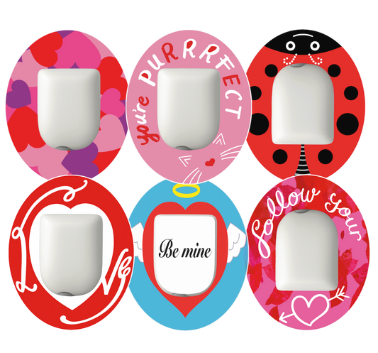 Omnipod Vertical Valentines Bundle