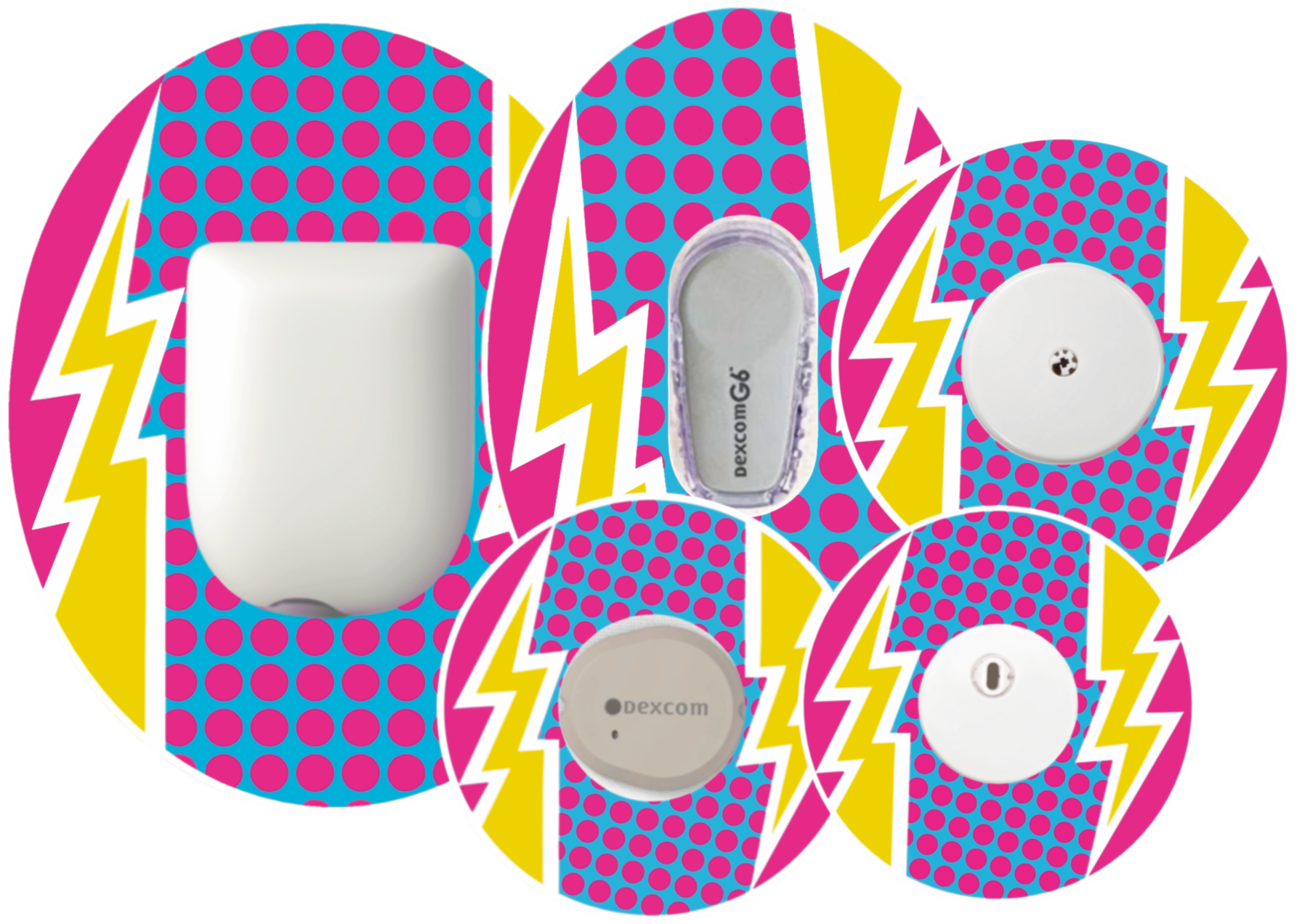 Flash Pink Patches – SmileSensors