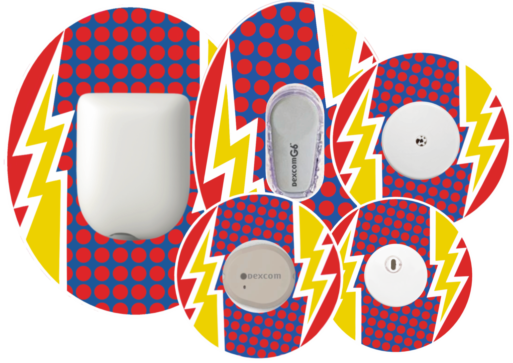 Flash Red Patches – SmileSensors
